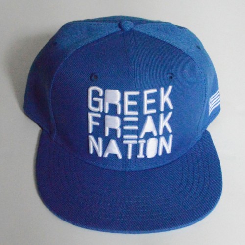 Greek Freak Nation Snapback Caps