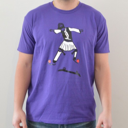 Skateboarding Tsolia Tee Purple