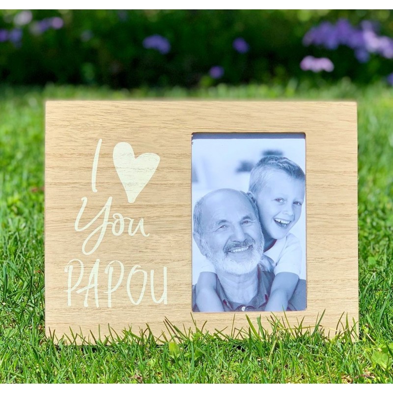 Photo Frame – Papou I Love You