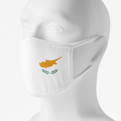 Cyrprus Flag Face Mask