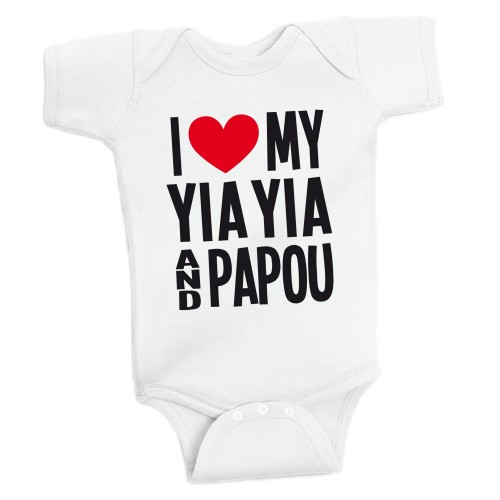 I Love My Yia Yia And Papou Oneise